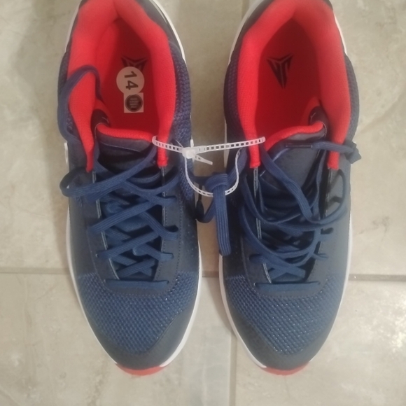 Nike Ja Morant Men\'s Brand New Blue and Red Sneakers